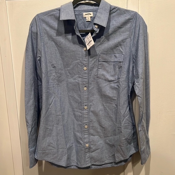 NWT J Crew Factory Button-up oxford shirt in signature fit - Picture 4 of 5
